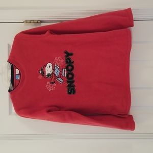Snoopy Polar Fleece Top